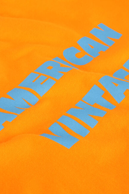 Orangene AMERICAN VINTAGE T-shirt FIZVALLEY - large