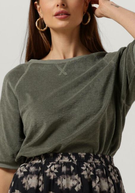 Gr&uuml;ne BY-BAR Top NEVA SLUB TOP - large