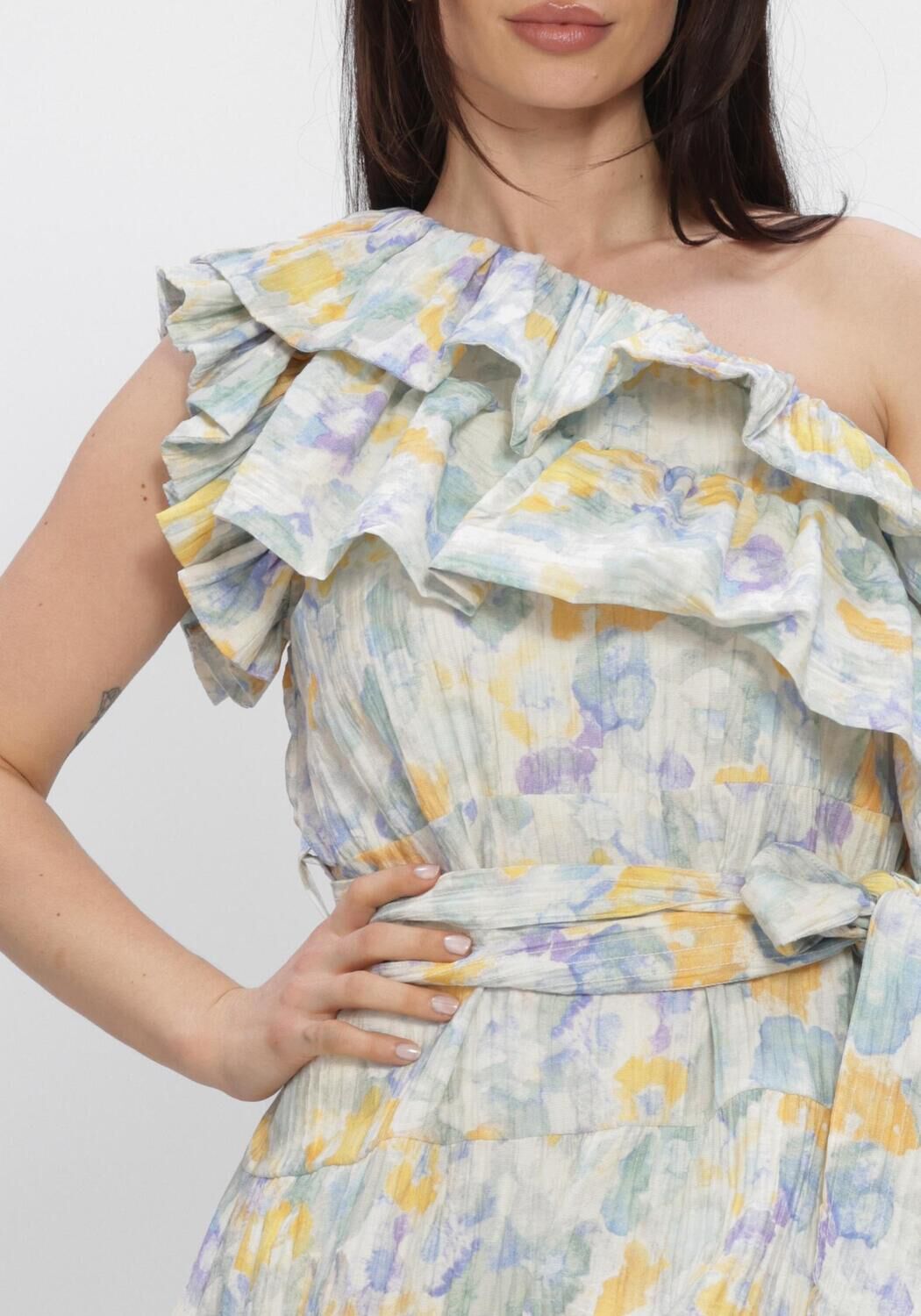 Blaue AMAYA AMSTERDAM Midikleid CLOVER - large