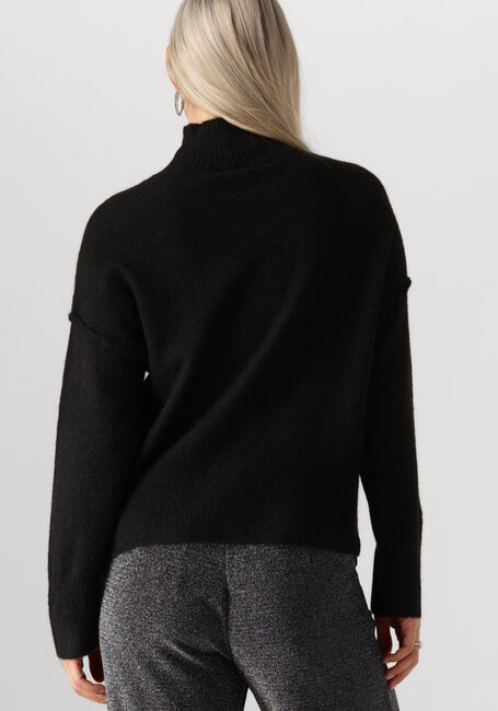 Schwarze Y.A.S. Pullover YASBALIS LS HIGH NECK KNIT - large