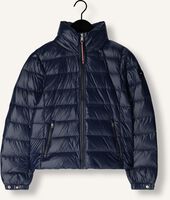Blaue TOMMY HILFIGER Wattierte Jack LW DOWN FEMININE GLOSS JACKET Blaue TOMMY HILFIGER Wattierte Jack LW DOWN FEMININE GLOSS JACKET - medium