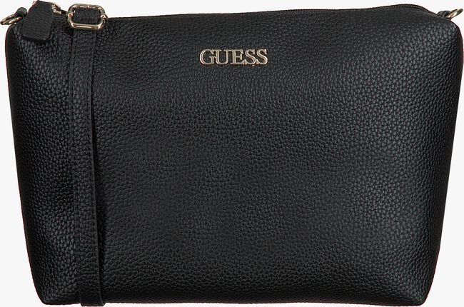 Schwarze GUESS Handtasche ALBY TOGGLE TOTE - large