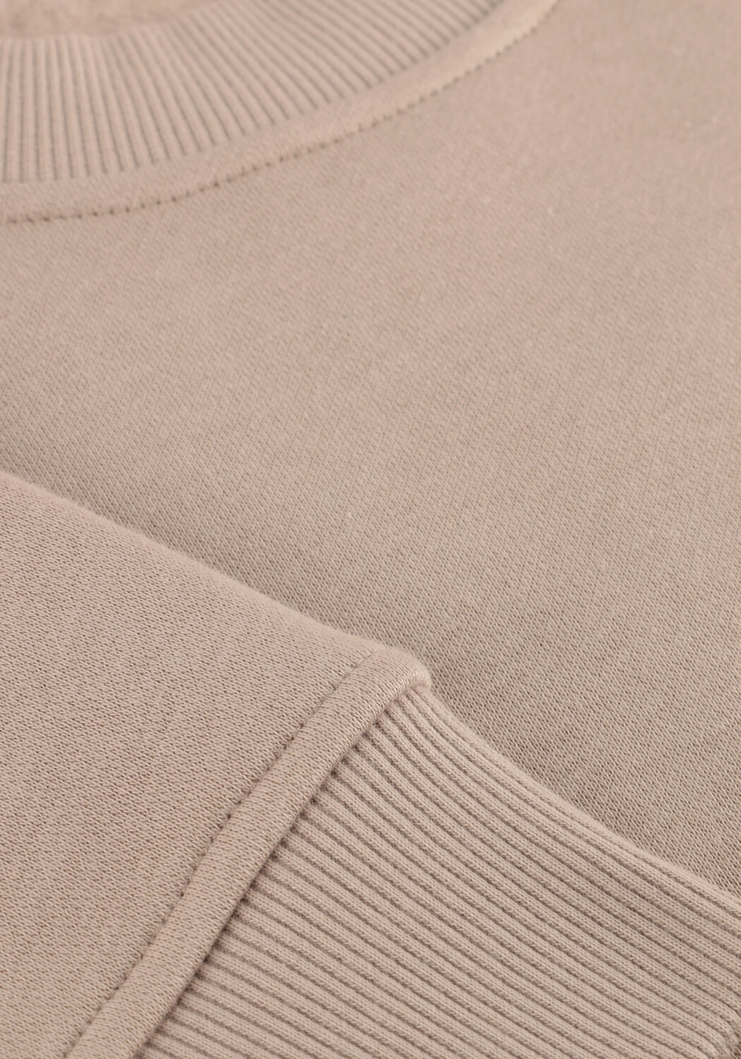 Beige GENTI Pullover BASIC LOGO SWEATER - large