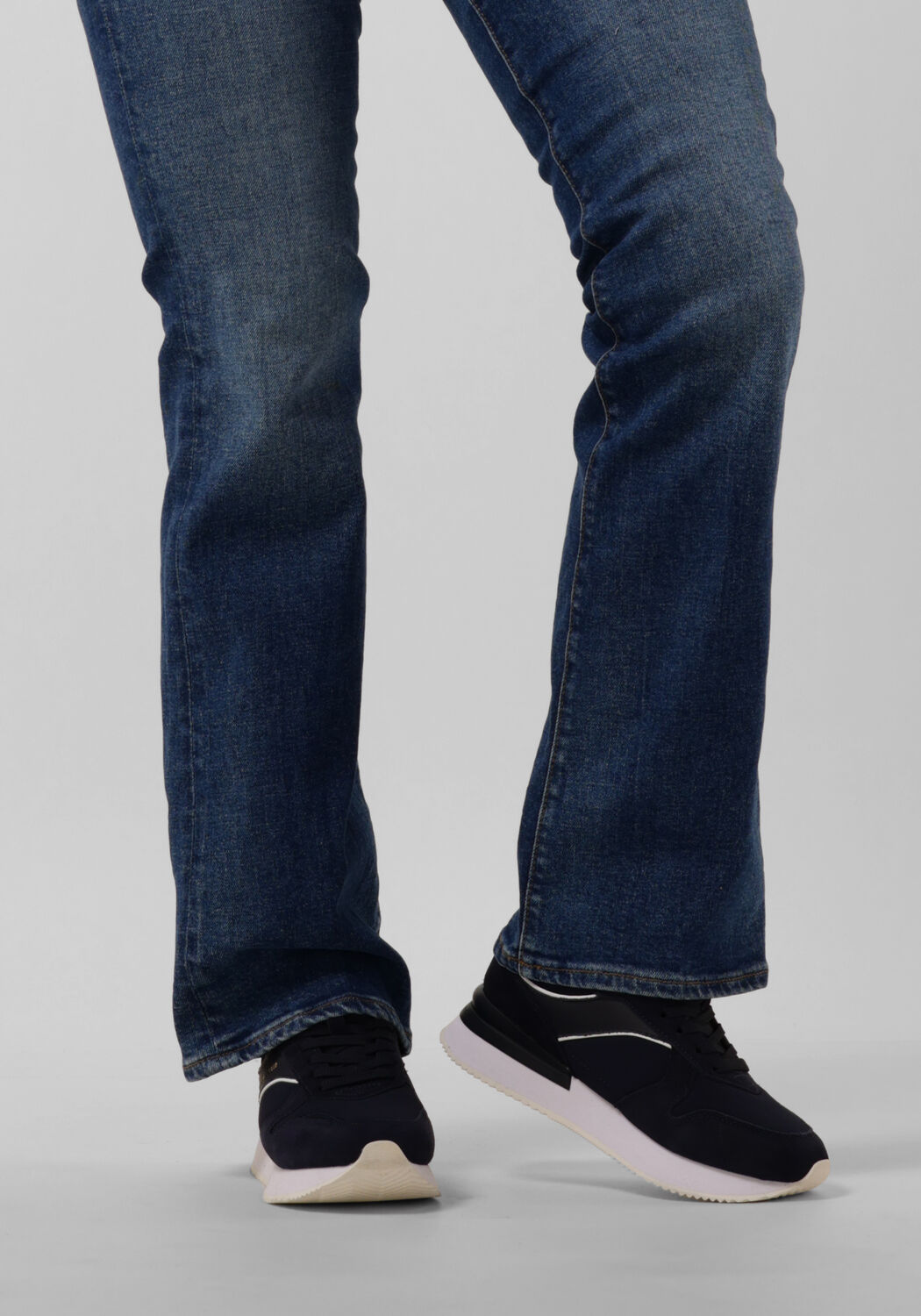 Blaue TOMMY HILFIGER Sneaker Low ELEVATED FEMININE RUNNER - large