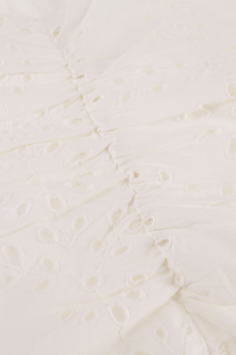 Wei&szlig;e SCOTCH & SODA Top RUCHED FRONT FLUTTER SLEEVE TOP - large