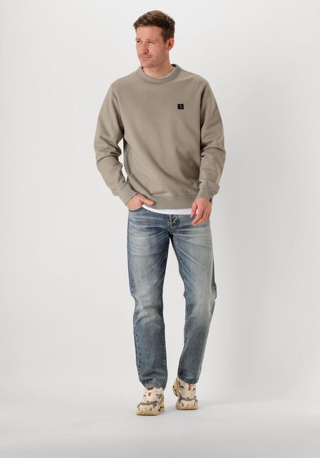 Graue BUTCHER OF BLUE Pullover ARMY CREW - large