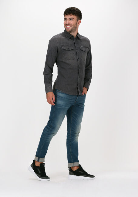 Graue G-STAR RAW Casual-Oberhemd C844 - LT WT NERO CRASER DENIM - large