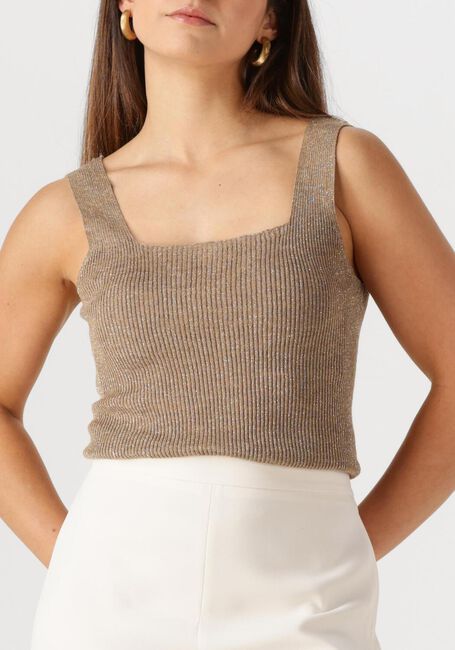 Goldfarbene TWINSET MILANO Top 251TT3147 - large