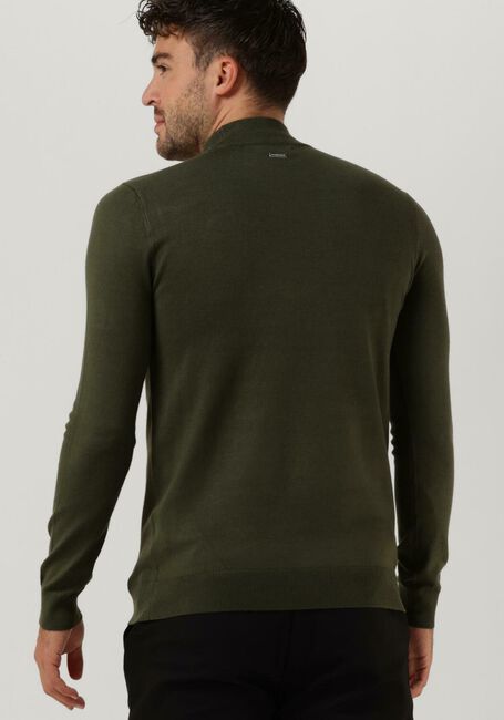 Dunkelgrün PUREWHITE Rollkragenpullover ESSENTIAL KNIT MOCKNECK LS - large