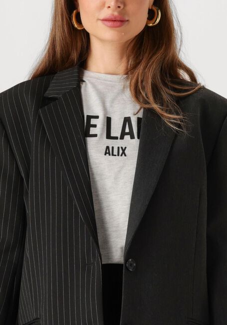 Schwarze ALIX THE LABEL Blazer LADIES WOVEN MIX SUIT BLAZER - large