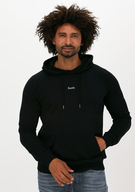 Schwarze FORÉT Sweatshirt BISON HOODIE - large