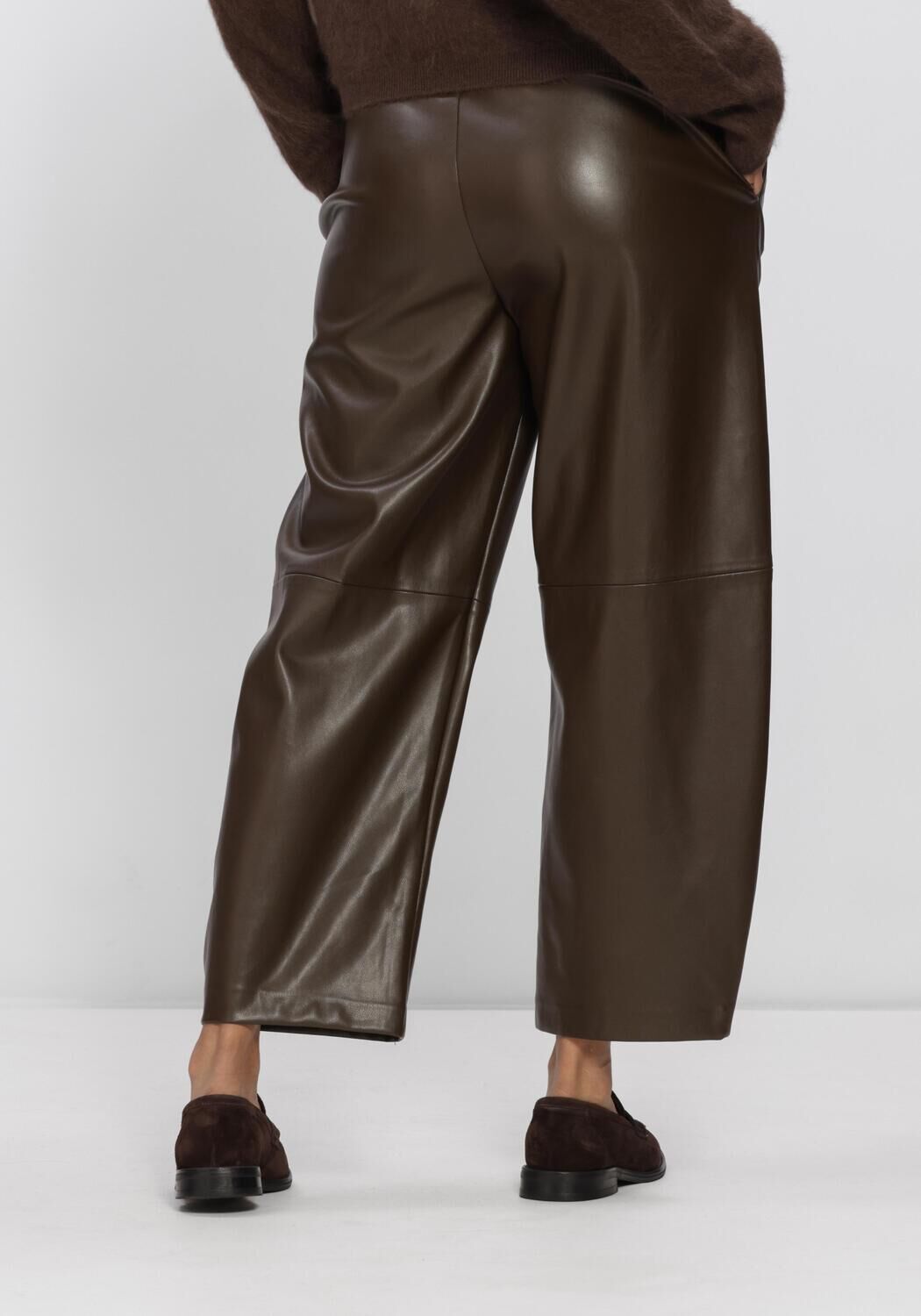 Braune SUNCOO Weite Hose JUST - large