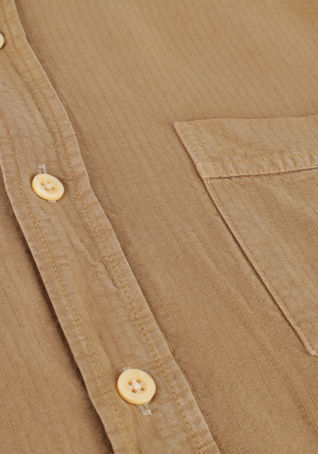 Beige FOR&Eacute;T Casual-Oberhemd BEAM RIPSTOP SHIRT - large