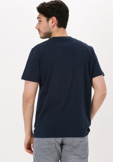 Dunkelblau WOODBIRD T-shirt OUR JARVIS PATCH TEE - large