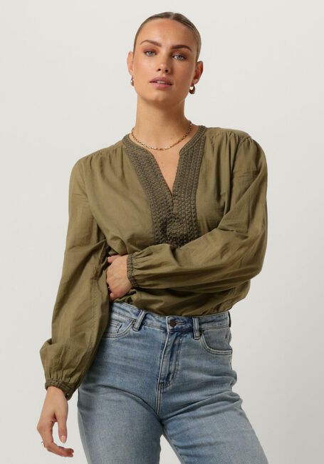 Grüne CIRCLE OF TRUST Tops & T-shirts DONNA BLOUSE - large