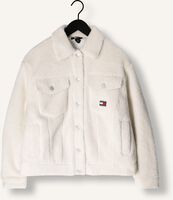 Ecru TOMMY JEANS Jack TJW SHERPA JACKET Ecru TOMMY JEANS Jack TJW SHERPA JACKET - medium