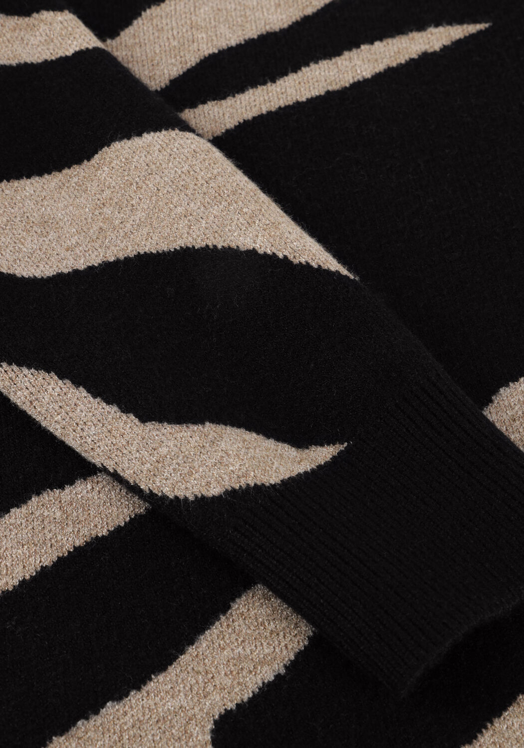 Mehrfarbige/Bunte OBJECT Pullover OBJRAY L/S KNIT PULLOVER AOP - large