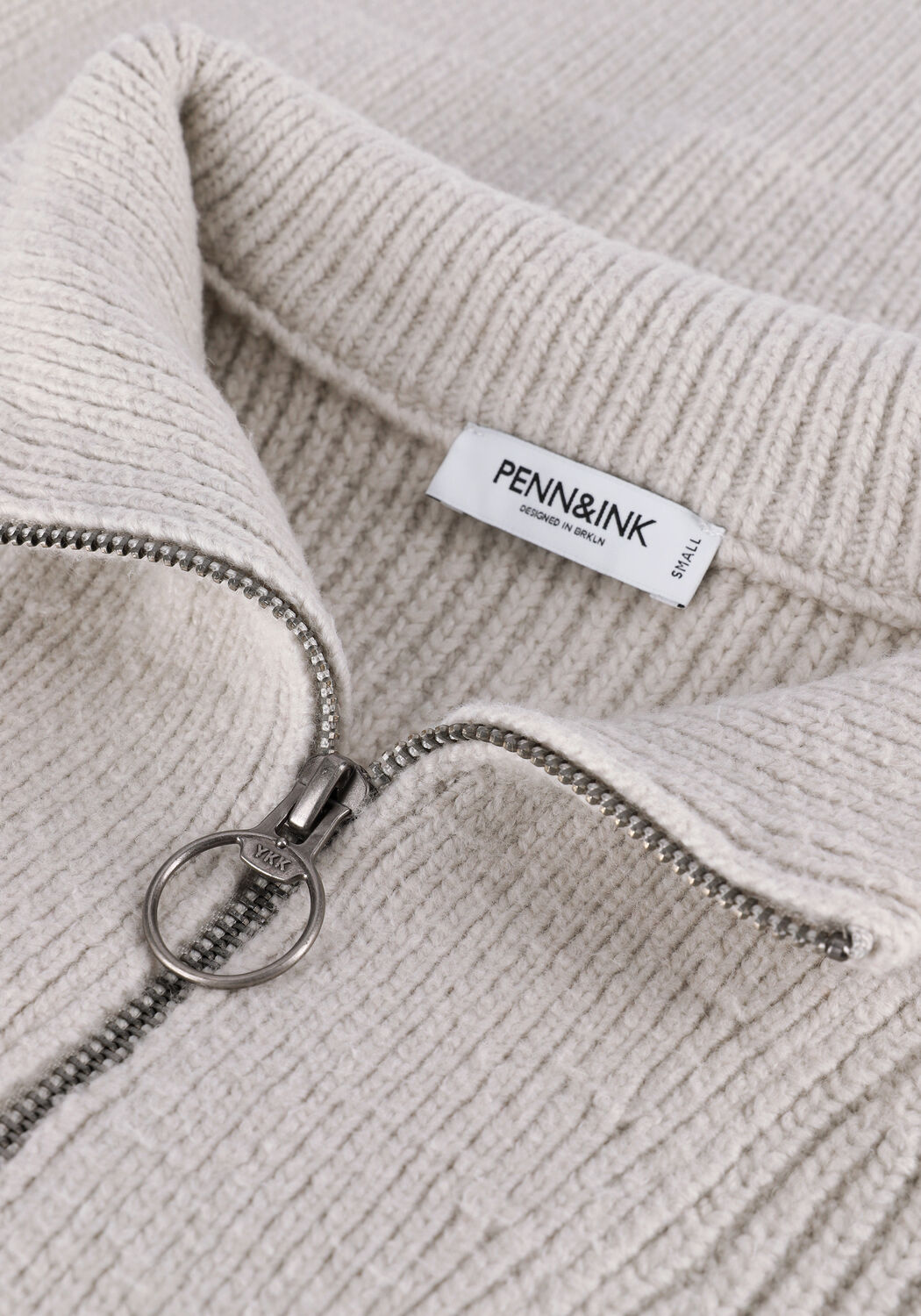 Beige PENN & INK Pullover W21B123 - large