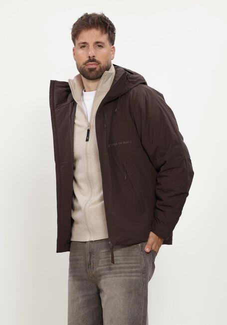 Braune BUTCHER OF BLUE Wattierte Jack LANDON JACKET - large