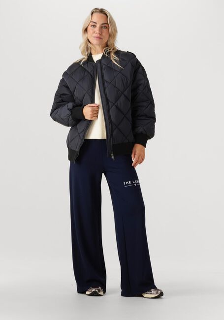 Schwarze ALIX THE LABEL Jack LADIES WOVEN QUILTED BOMBER - large