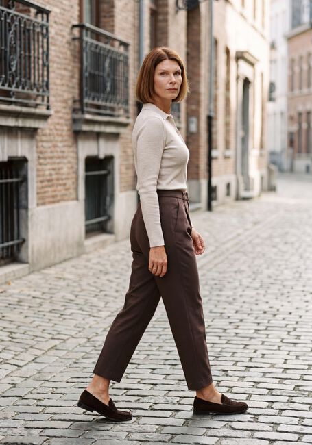 Braune BRUUNS BAZAAR Hosen CINDYSUSBBDAGNY PANTS - large