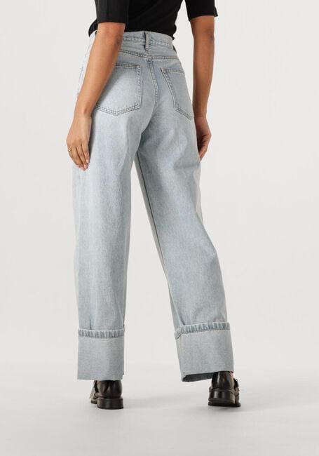 Hellblau WITHBLACK Wide jeans WBLHAZEL HW TURN UP JEANS - large