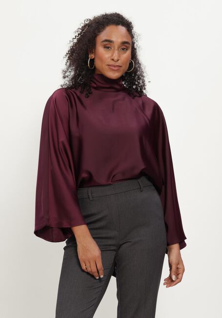 Bordeaux Y.A.S. Top YASPELANA LS TIE TOP - large