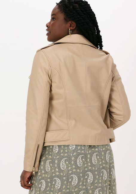 Beige IBANA Lederjack BARIE - large