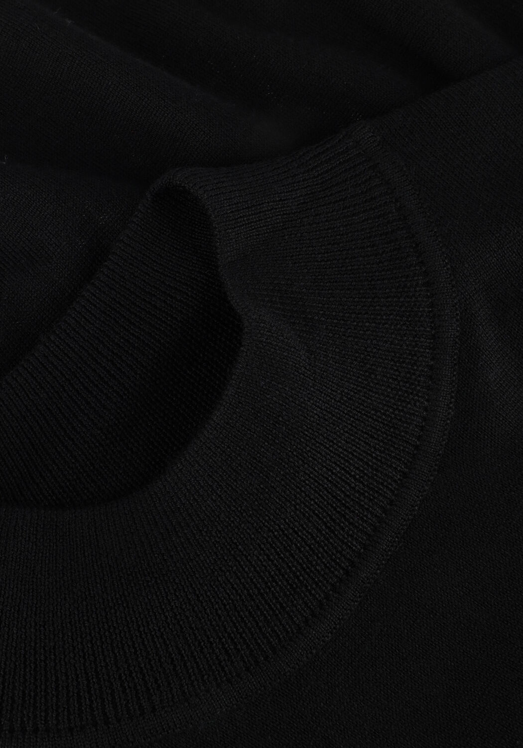 Schwarze PROFUOMO Pullover PULLOVER MOCK - large