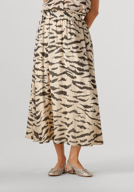 Sand BY-BAR Midirock JUTA ZEBRA SKIRT - large
