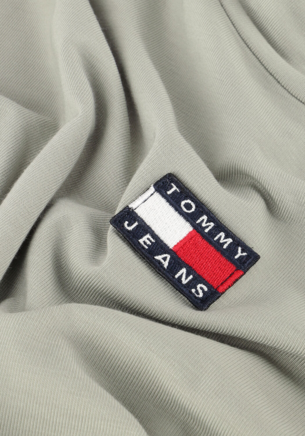 Gr&uuml;ne TOMMY JEANS Rollkragenpullover TJW SLIM BADGE TURTLENECK - large