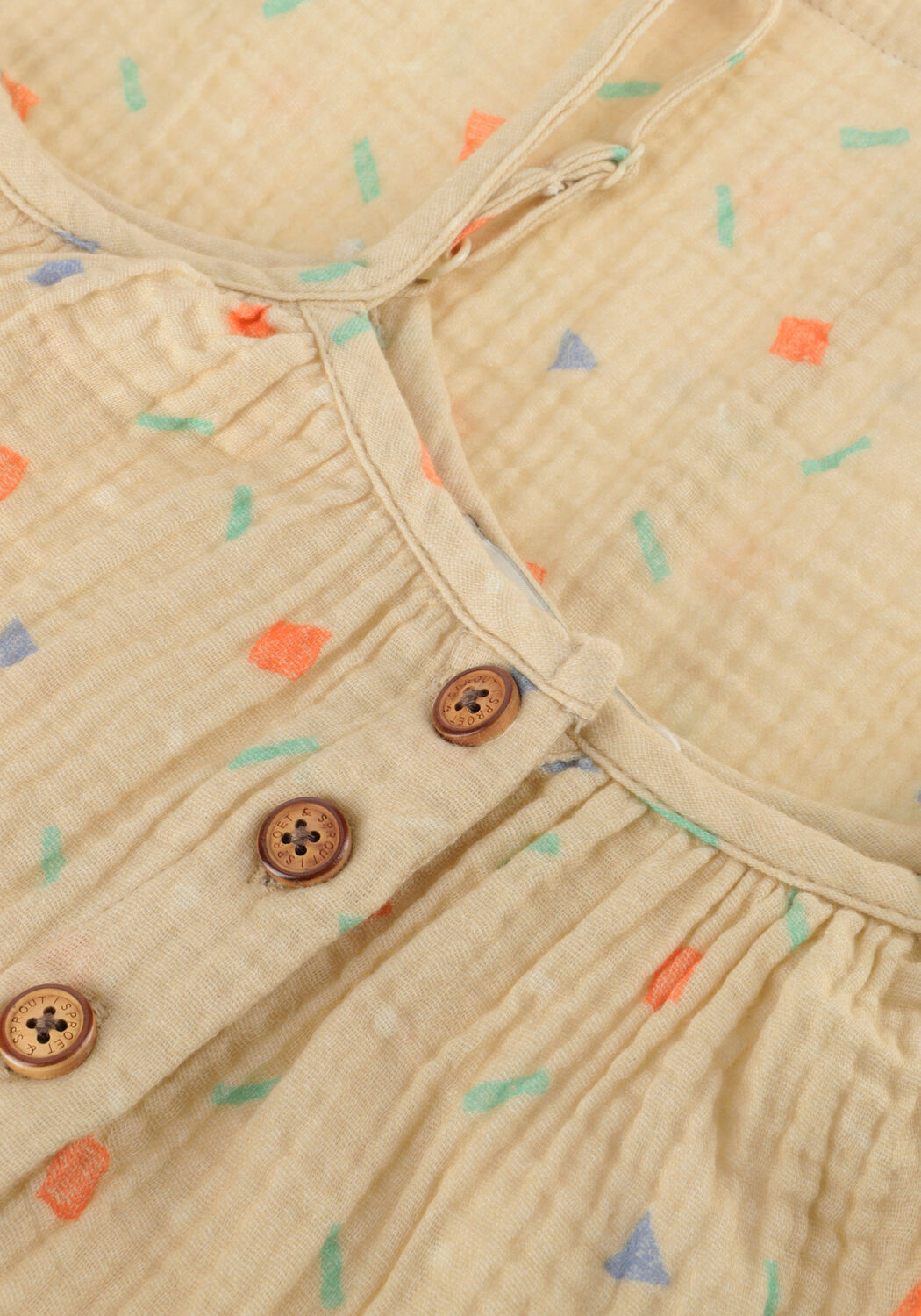 Beige Sproet & Sprout Minikleid MUSLIN DRESS SPRINKLE - large