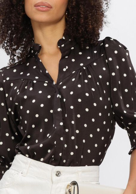 Braune NEO NOIR Blusen DIANA DOT BLOUSE - large