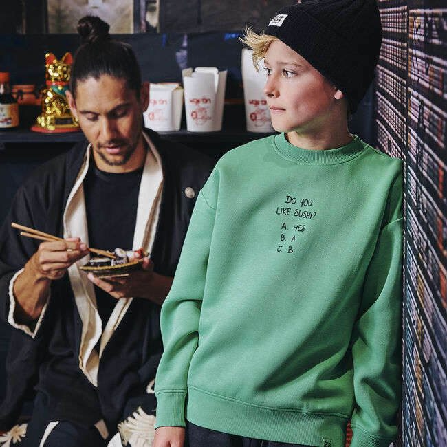 Grüne Z8 Pullover MISJA - large