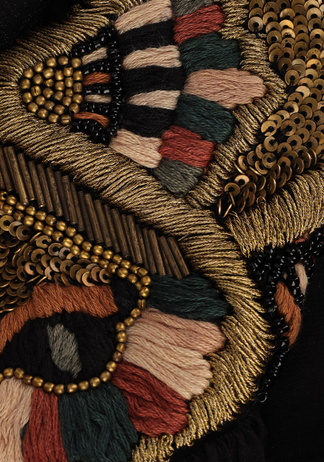 Schwarze LOUIZON Blusen WOOHOO TOP - large