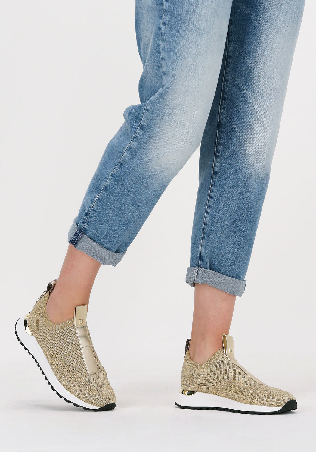 Goldfarbene MICHAEL KORS Sneaker Low BODIE SLIP ON - large