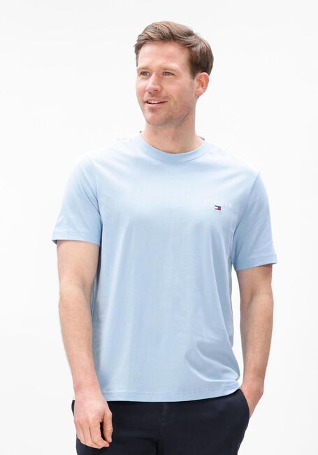 Hellblau TOMMY HILFIGER T-shirt BRAND LOVE SMALL HILFIGER TEE - large
