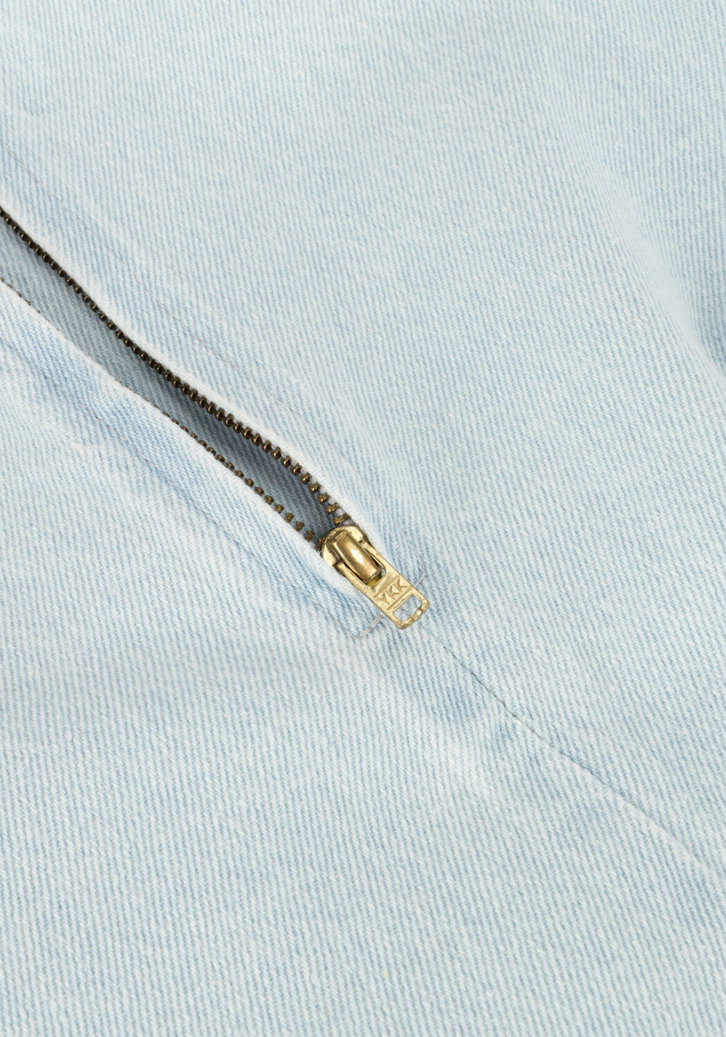 Hellblau BY-BAR Blusen OLIVIA BLEECHED DENIM BLOUSE - large