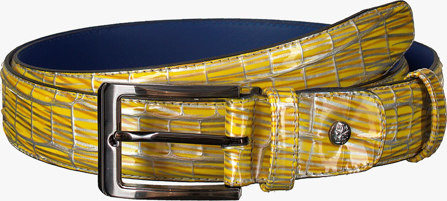 Gelbe FLORIS VAN BOMMEL Gürtel 75182 | Omoda