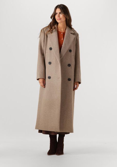 Sand INWEAR Mäntel YUNAH IW LONG COAT - large