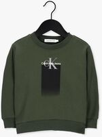 Grüne CALVIN KLEIN Sweatshirt GRADIENT LOGO SWEATSHIRT - medium