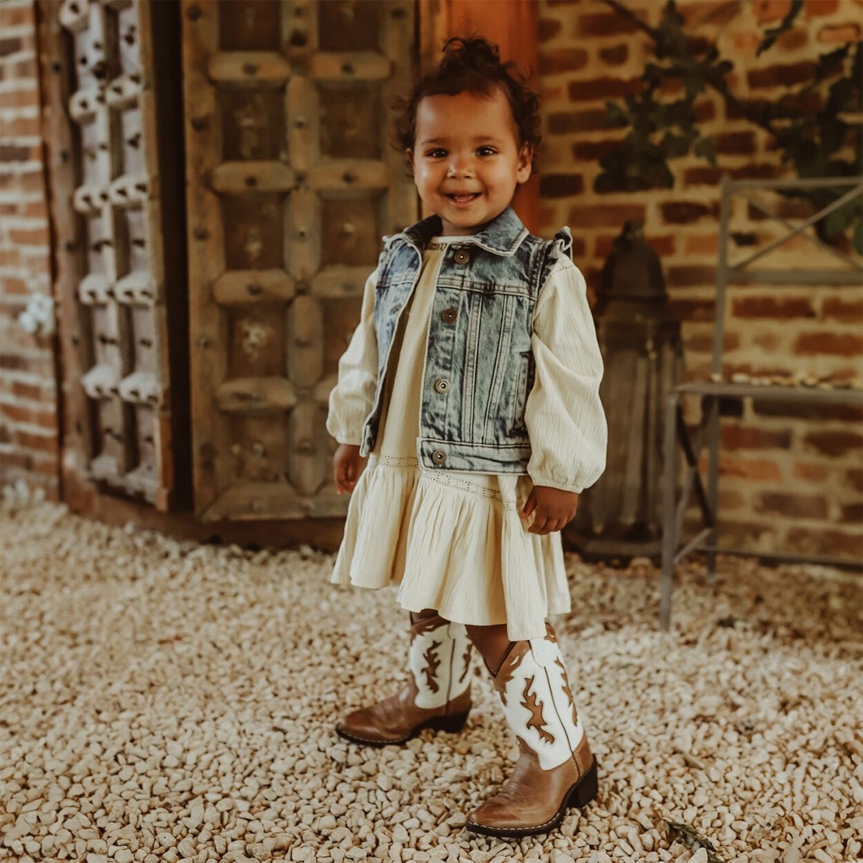 Blaue YOUR WISHES Gilet PRUDENCE - large