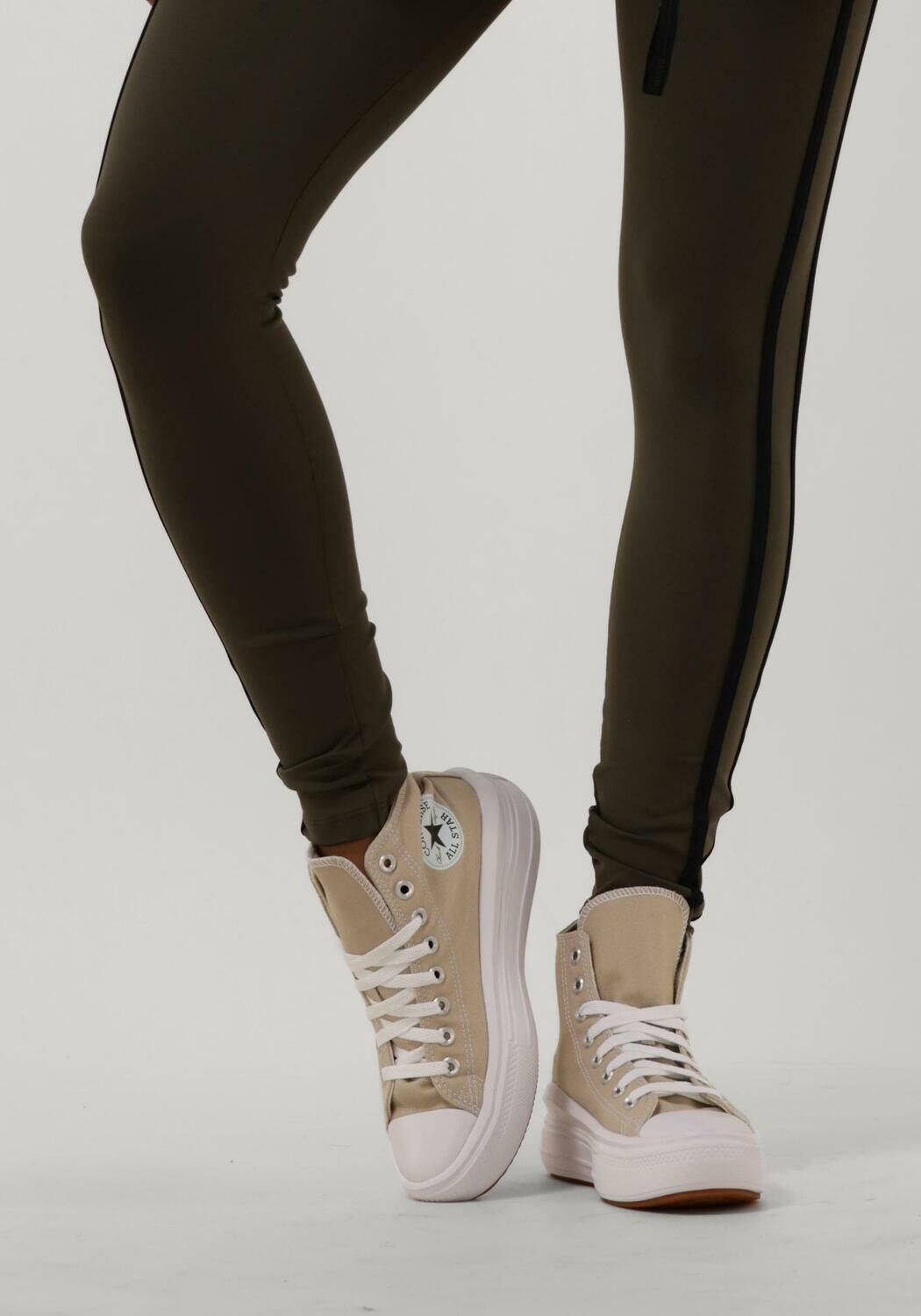 Beige CONVERSE Sneaker High CHUCK TAYLOR ALL STAR MOVE PLATFORM DAMES - large