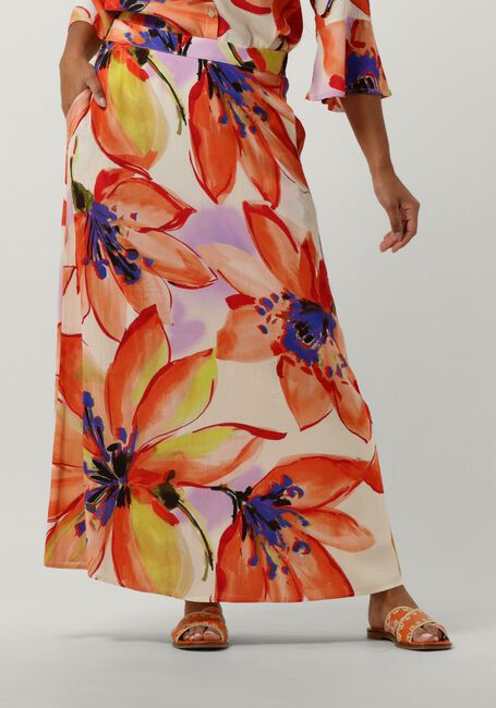 Orangene JANSEN AMSTERDAM Midirock WBF658 WOVEN PRINT LONG SKIRT - large