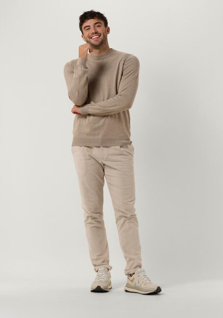 Beige ANERKJENDT Pullover AKSAIL COTTON SILK KNIT - large