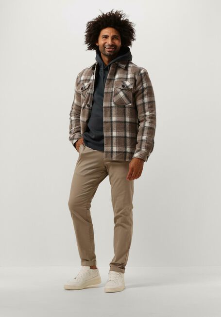 Braune DSTREZZED Overshirt TEPPE OVERSHIRT - large