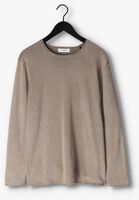 Sand PUREWHITE Pullover FLAT KNITTED SHIRT WITH SMALL LOGO ON CHEST