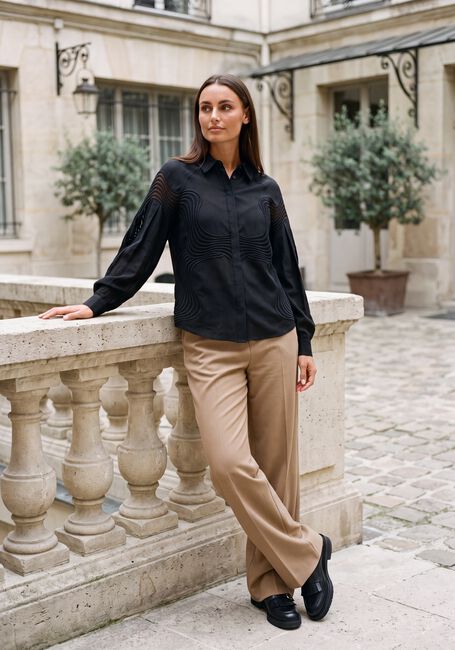 Schwarze COPENHAGEN MUSE Blusen CMMOLLY-SHIRT - large