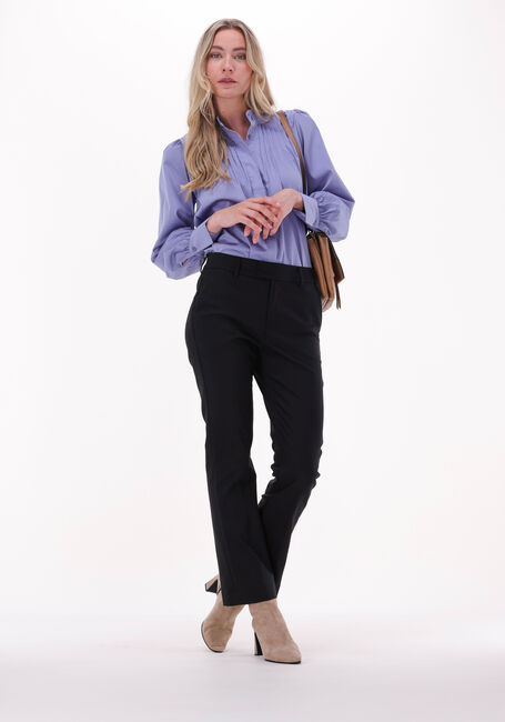 Blaue LEVETE ROOM Blusen LR-ISLA SOLID 62 SHIRT - large