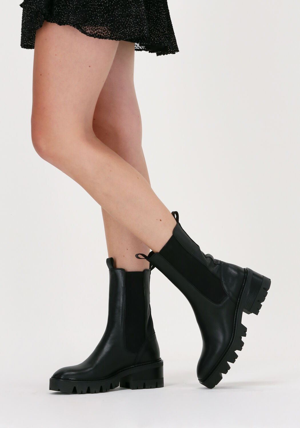 Schwarze NOTRE-V Chelsea Boots AN144 - large